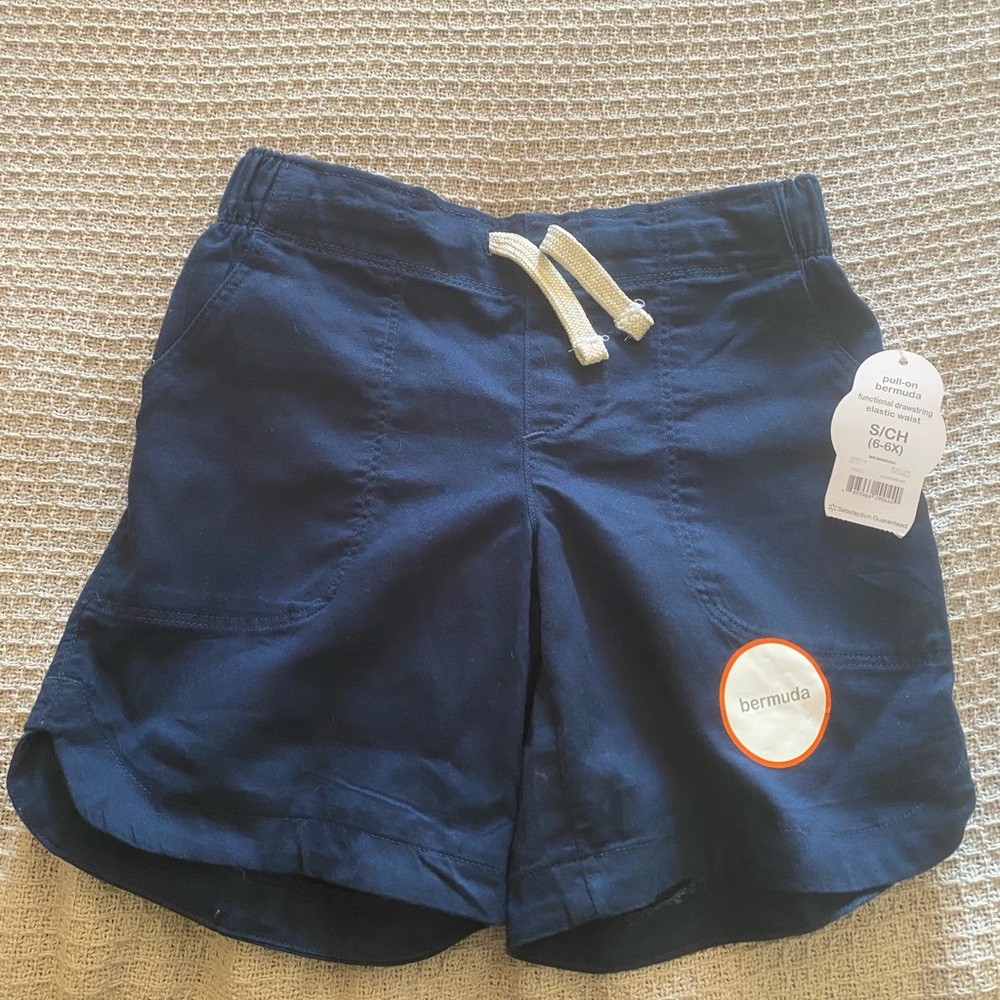 Navy Blue girls shorts